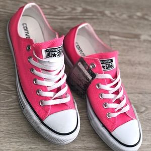 Neon Converse All Star Size W 8 New!